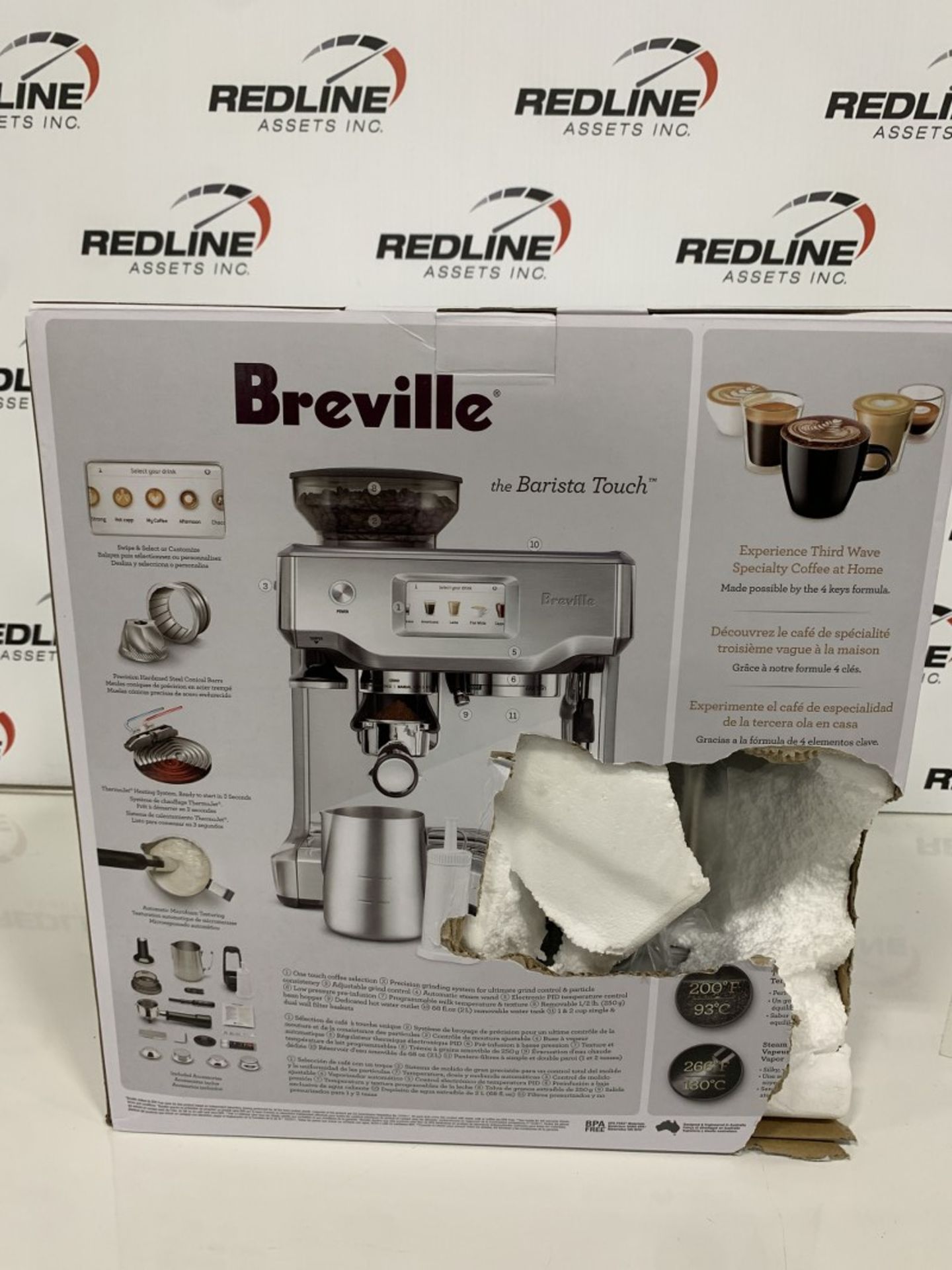 BREVILLE - THE BARISTA TOUCH ESPRESSO MACHINE - Image 3 of 4