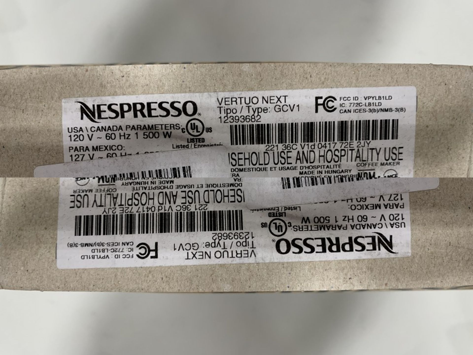 NESPRESSO - VERTUO NEXT COFFEE MACHINE - Image 3 of 3