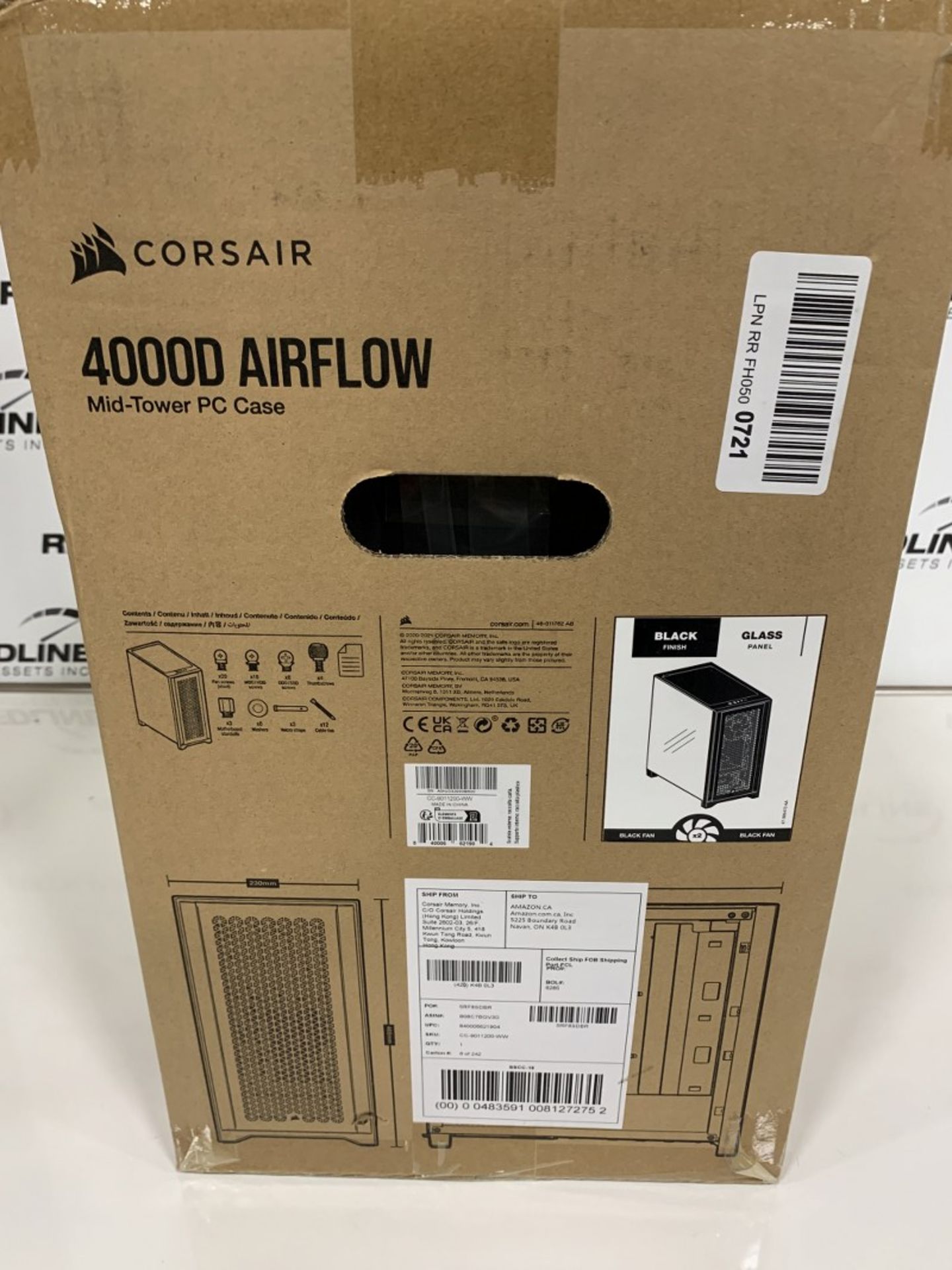 CORSAIR - 4000D AIRFLOW MID-TOWER PC CASE - Image 3 of 3
