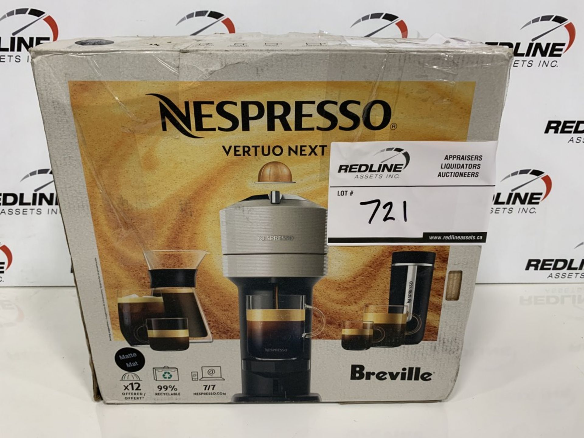 BREVILLE - NESPRESSO - VERTUO NEXT COFFEE MACHINE