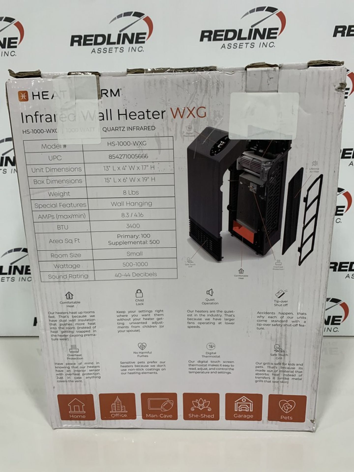 HEAT STORM - INFRARED WALL HEATER - Image 2 of 2