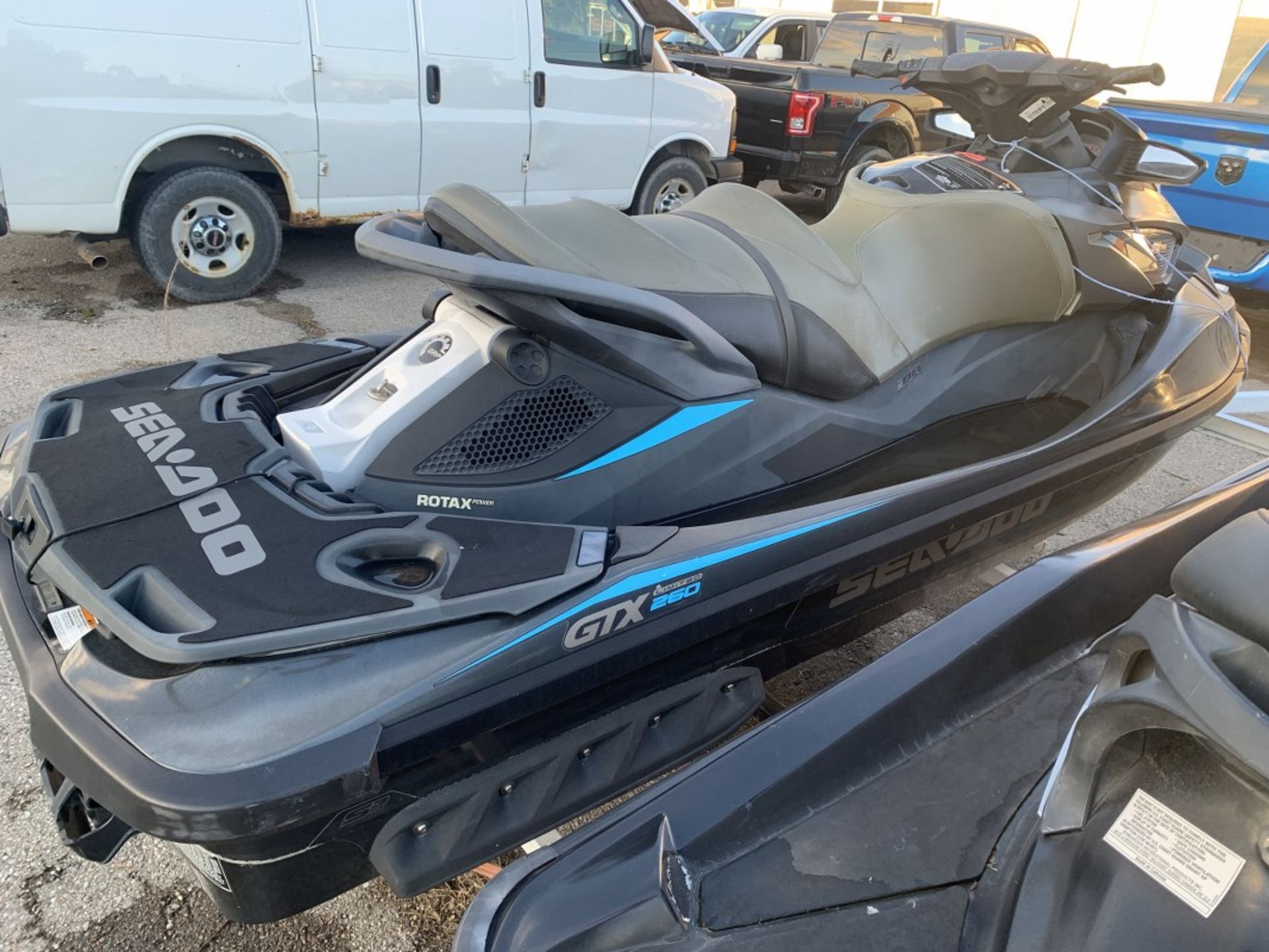 SEA DOO GTX 260 LIMITED & SEA DOO RTX 260 BASE W/ EZ LOADER DUAL/TANDEM JET SKI TRAILER - Image 12 of 27