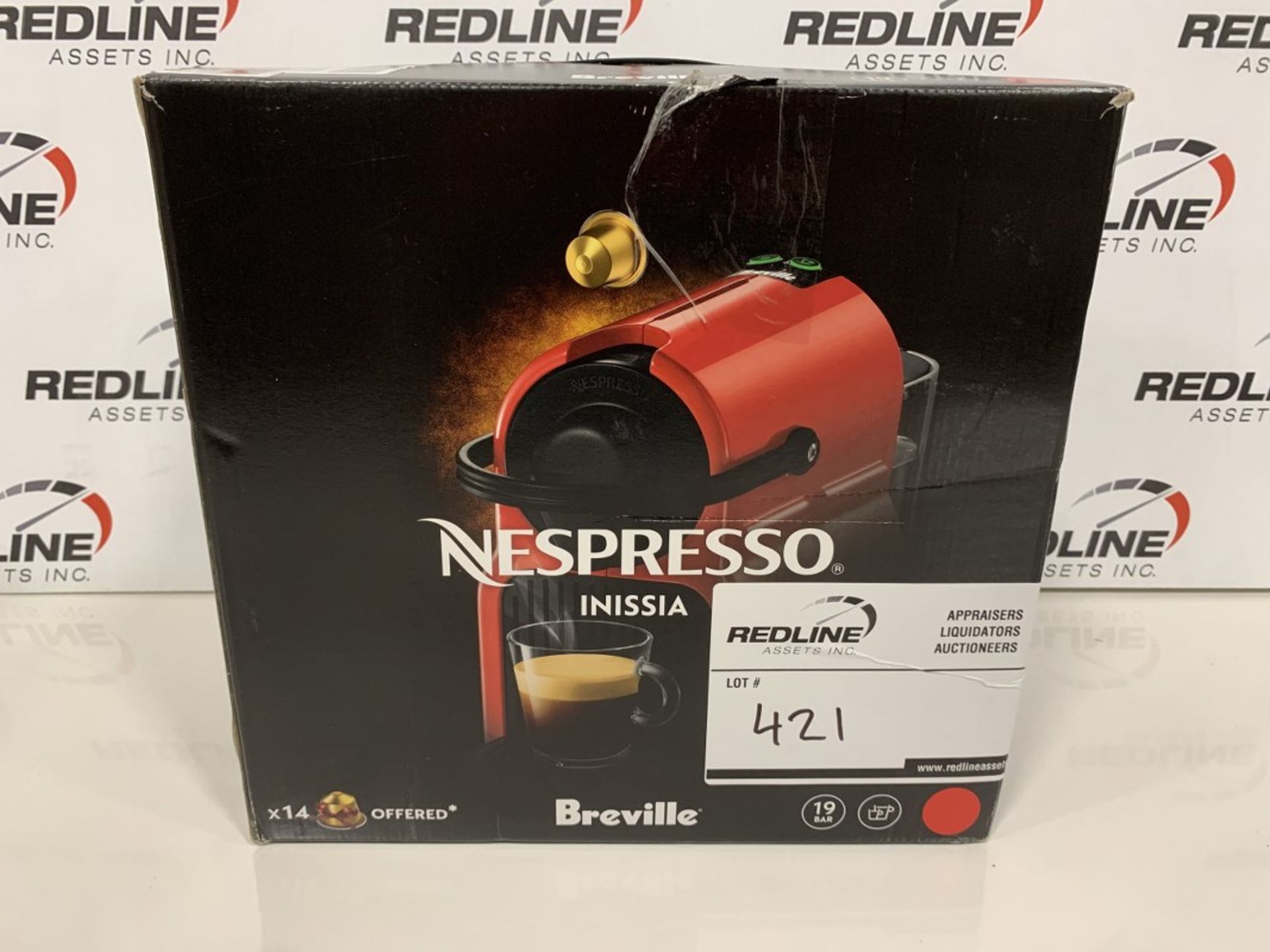 BREVILLE - NESPRESSO INISSIA COFFEE MACHINE