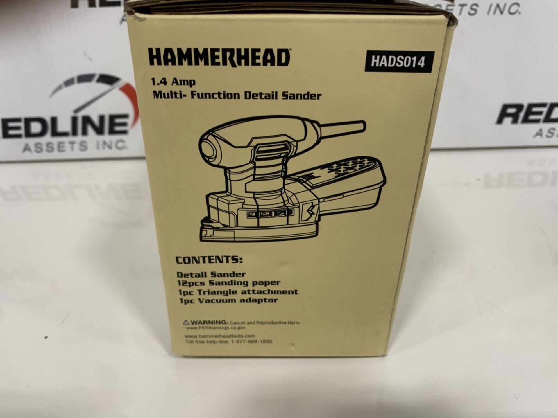 HAMMERHEAD - 1.4 AMP MULTI FUNCTION DETAIL SANDER - Image 2 of 2