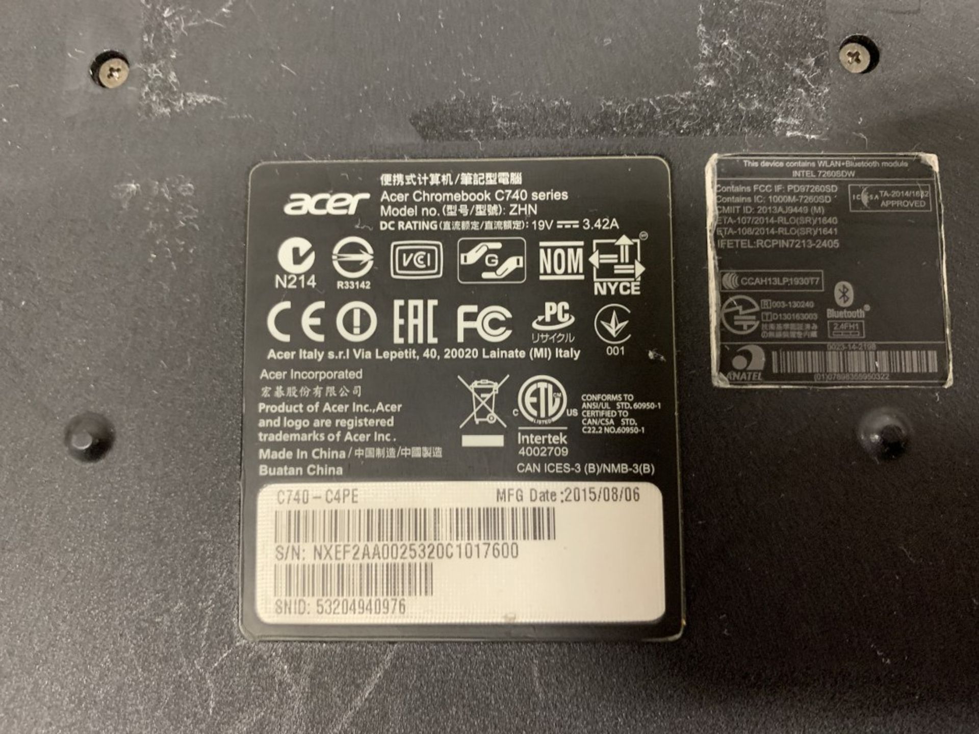Acer - Chromebook 11 C740-C4PE (11.6-inch HD, 4 GB, 16GB SSD) - Image 2 of 3