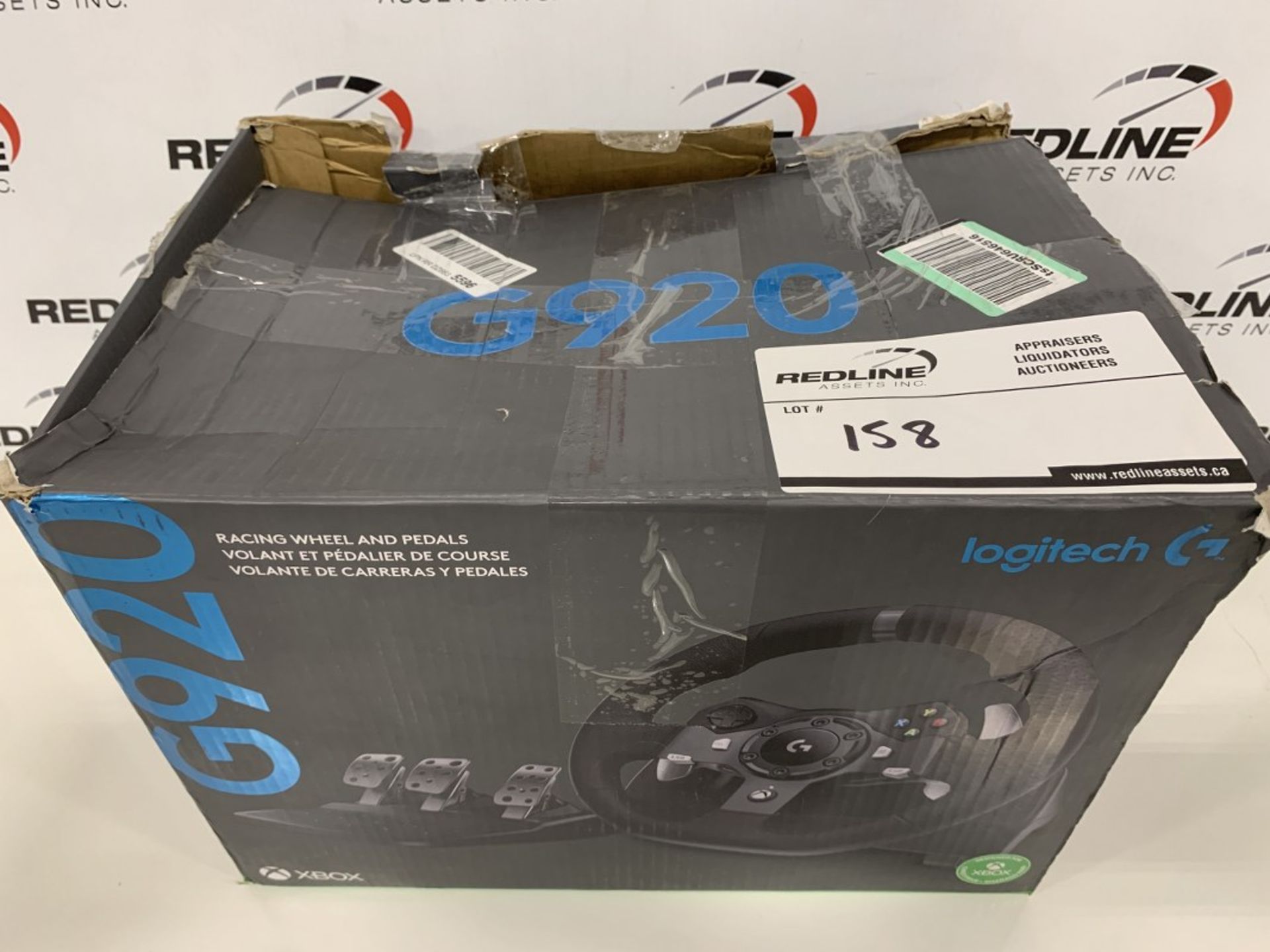 LOGITECH - G920 XBOX RACING WHEEL AND PEDALS