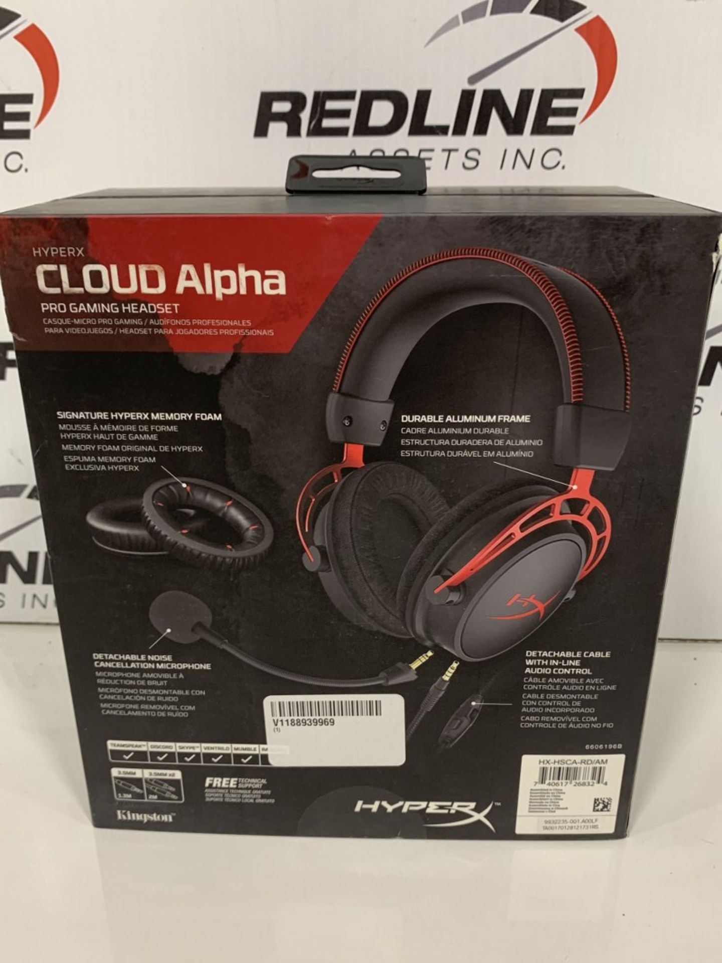 HYPER X - CLOUD ALPHA - PRO GAMING HEADSET - Image 2 of 2