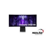 SAMSUNG - ODYSSEY G8 34" S34BG850SN OLED CURVED GAMING MONITOR 175Hz