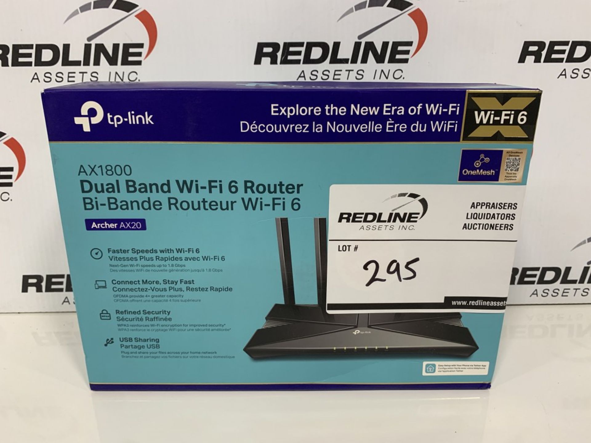 TP-LINK - AX1800 DUAL BAND WIRELESS ROUTER