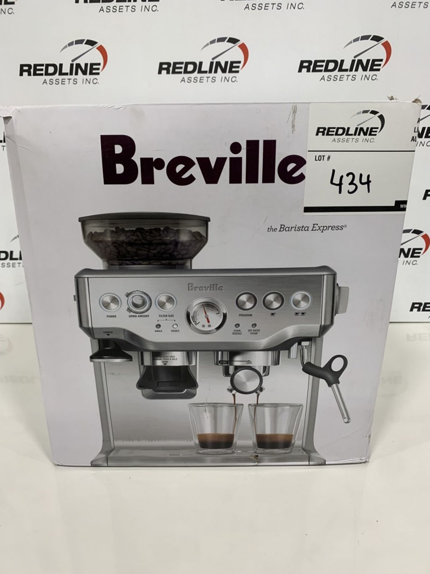 BREVILLE - THE BARISTA EXPRESS ESPRESSO MACHINE