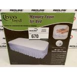 Byo Bed - Memory Foam Air Bed