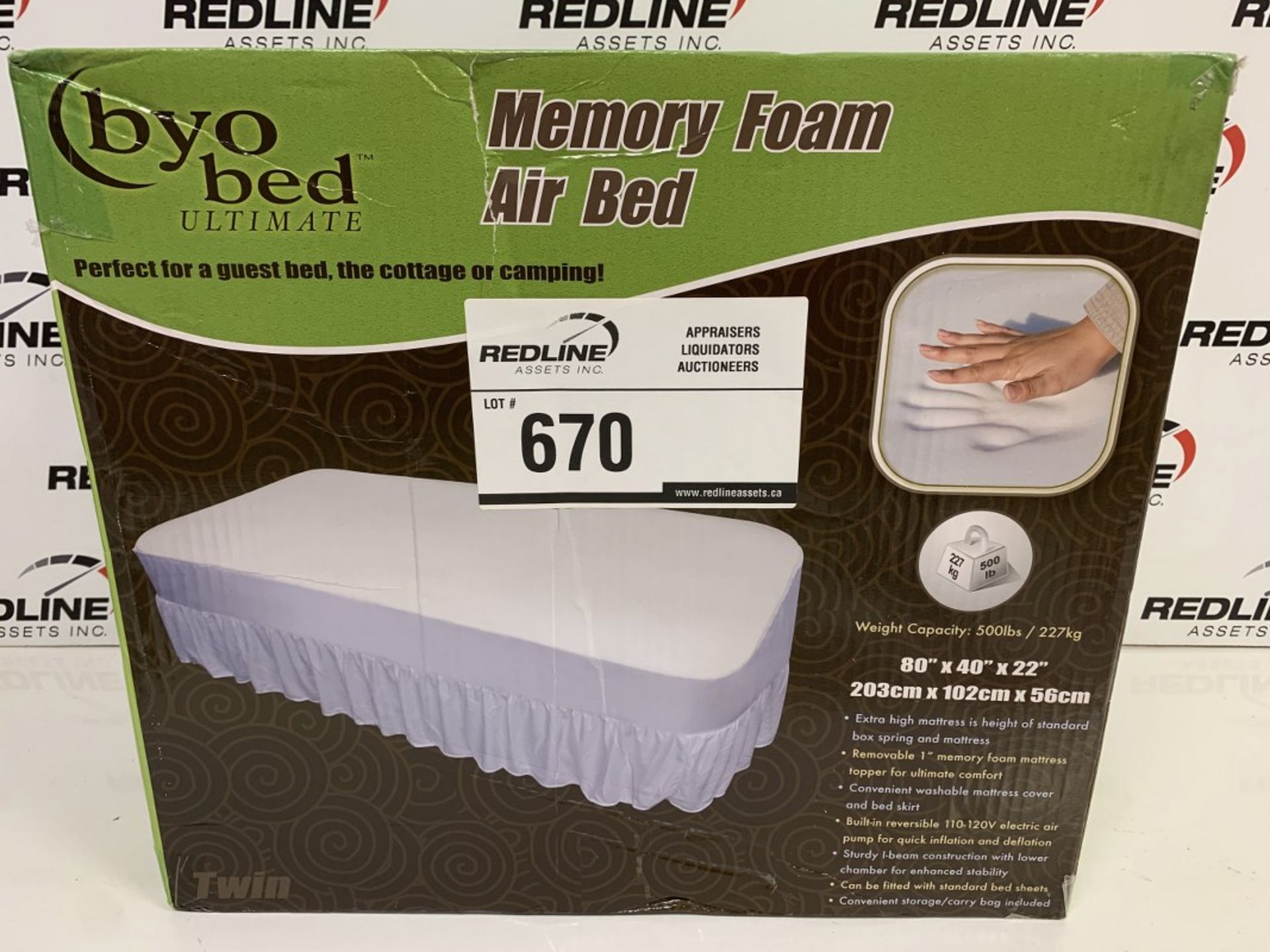 Byo Bed - Memory Foam Air Bed