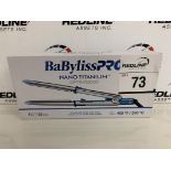 Babylisspro - Nano Titanium - Stainless Steel Flat Iron