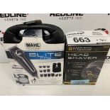 Mixed Lot - Whal Elite Pro Trimmer Set & Microtouch Head Shaver
