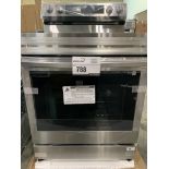 Samsung Range - Electric, 30 inch Exterior Width, Self Clean, Convection, 5 Burners, 6.3 cu. ft.