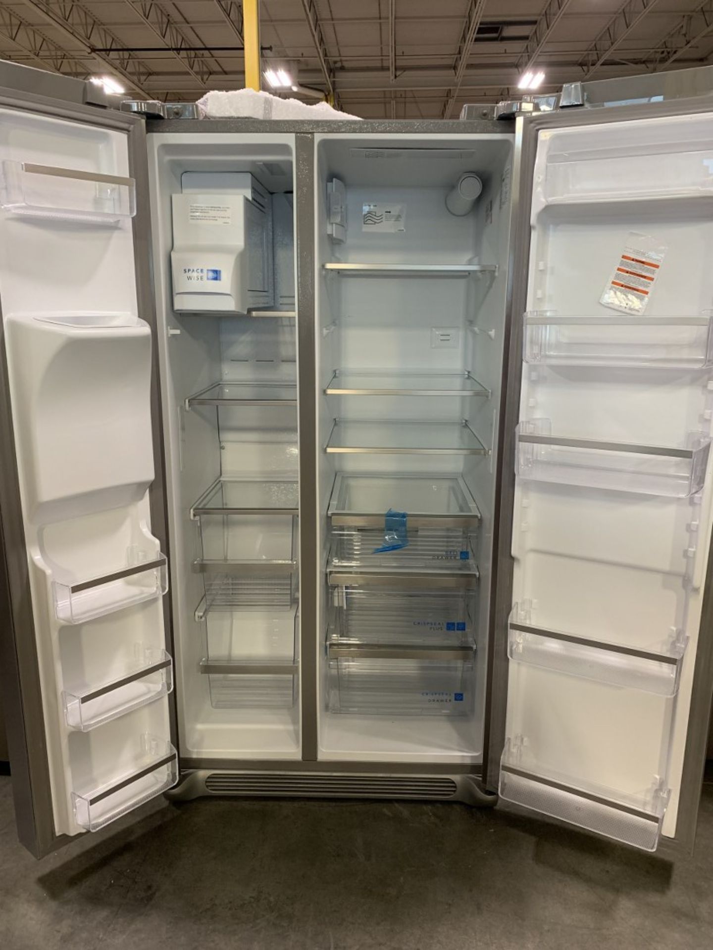 Frigidaire - Gallery Side by Side Refrigerator, 36 inch Width, 25.6 cu. ft. Capacity, Stainless - Image 2 of 4