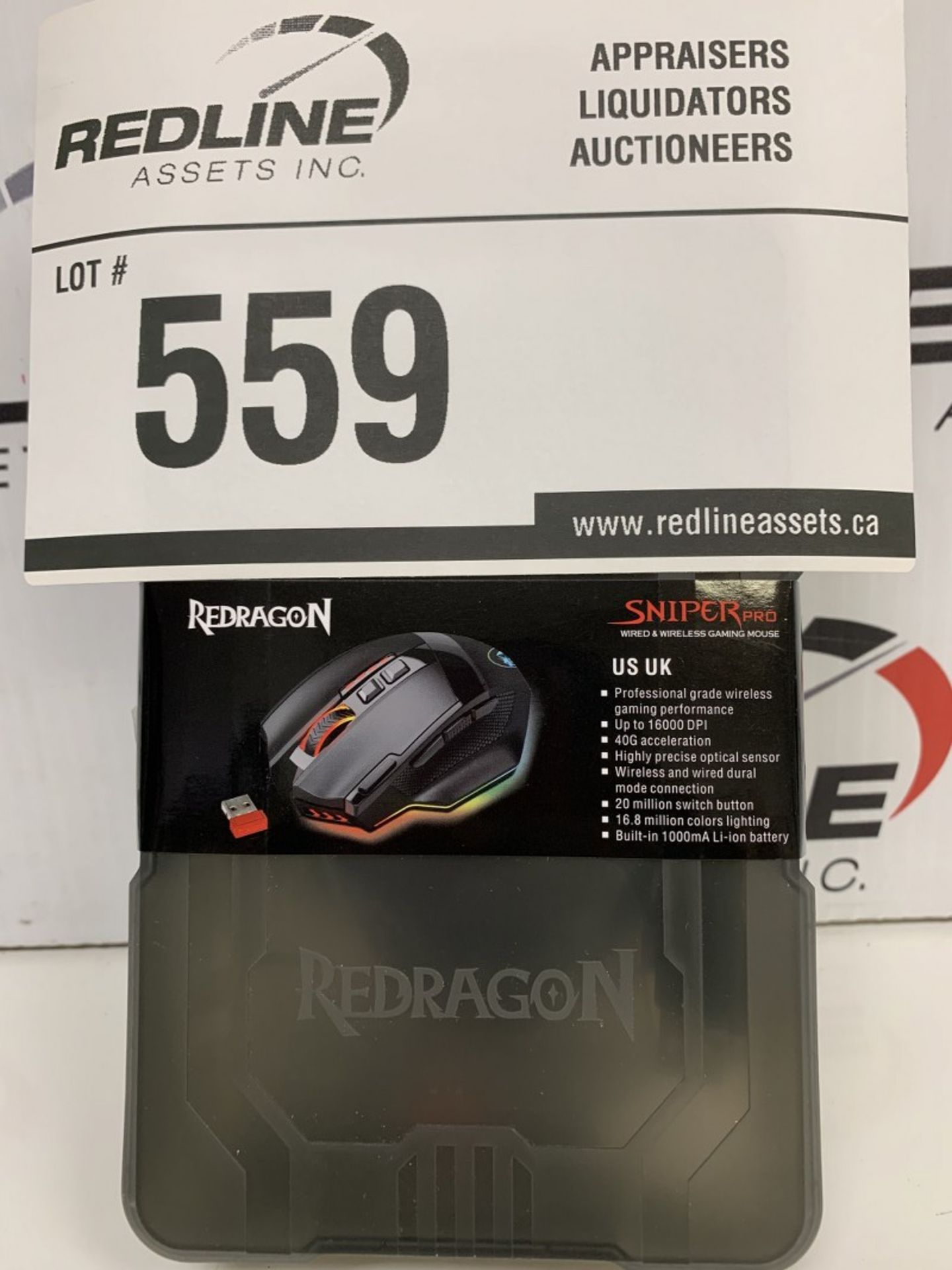 Red Dragon - Rgb Wireless Gaming Mouse
