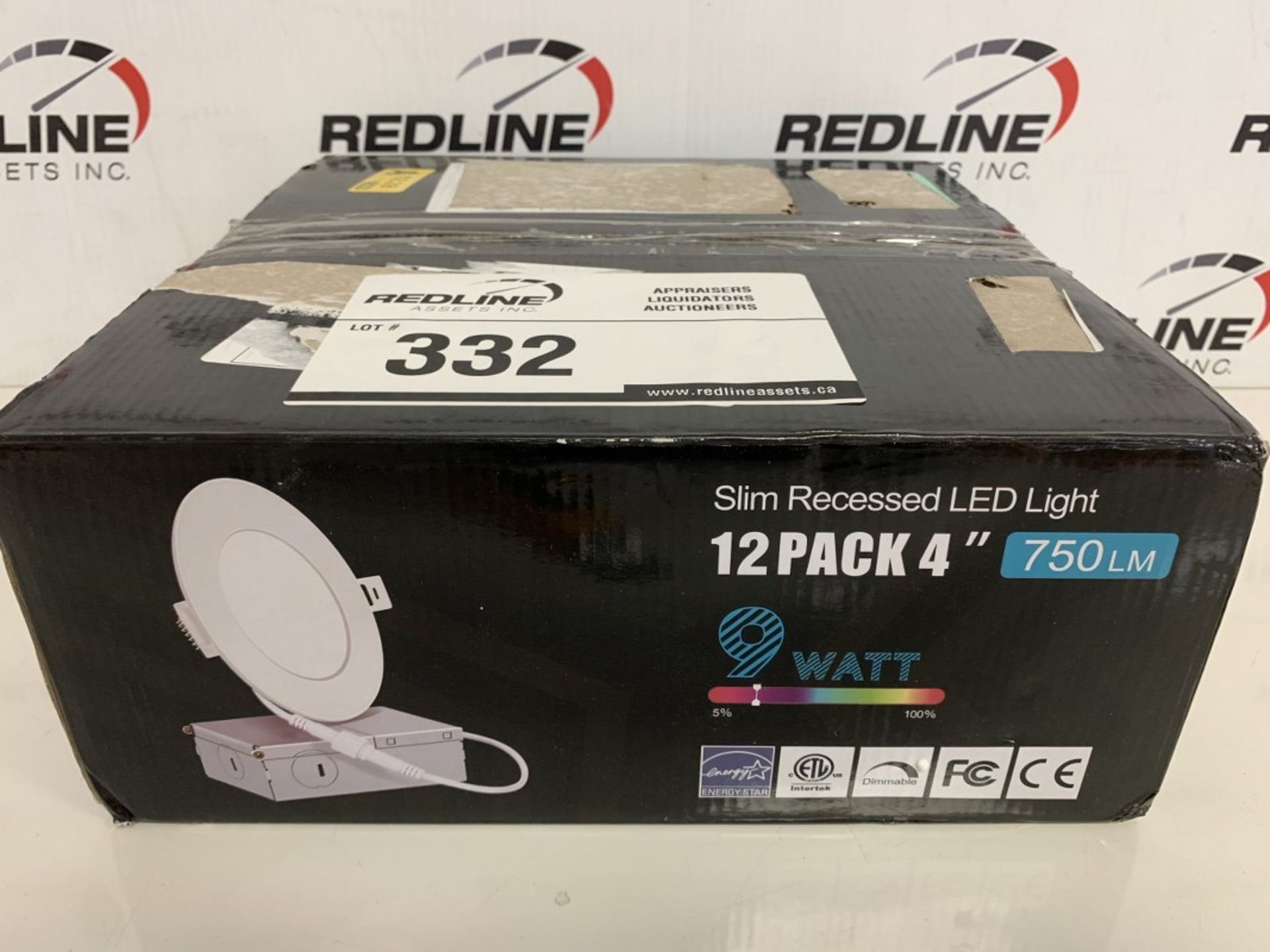 Slim Recessed Led Lighting - 4 Inch 12 Pack