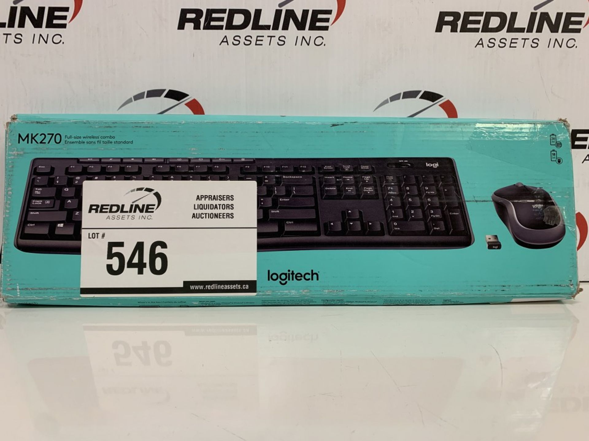 Logitech - Mk270 Keyboard & Mouse Combo