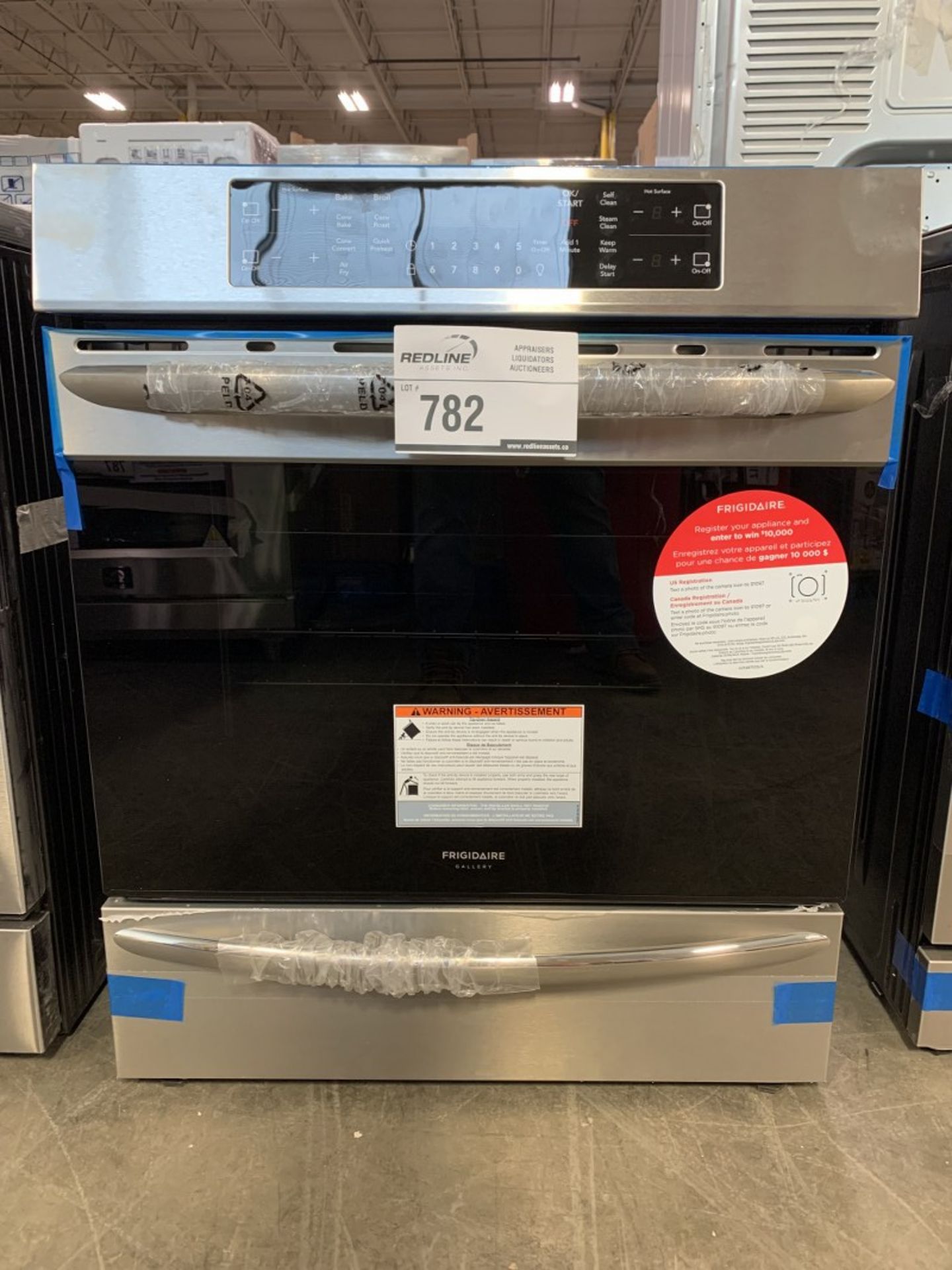 Frigidaire - Gallery Range, 30" Exterior Width, Electric Range, Self Clean, Induction Elements,