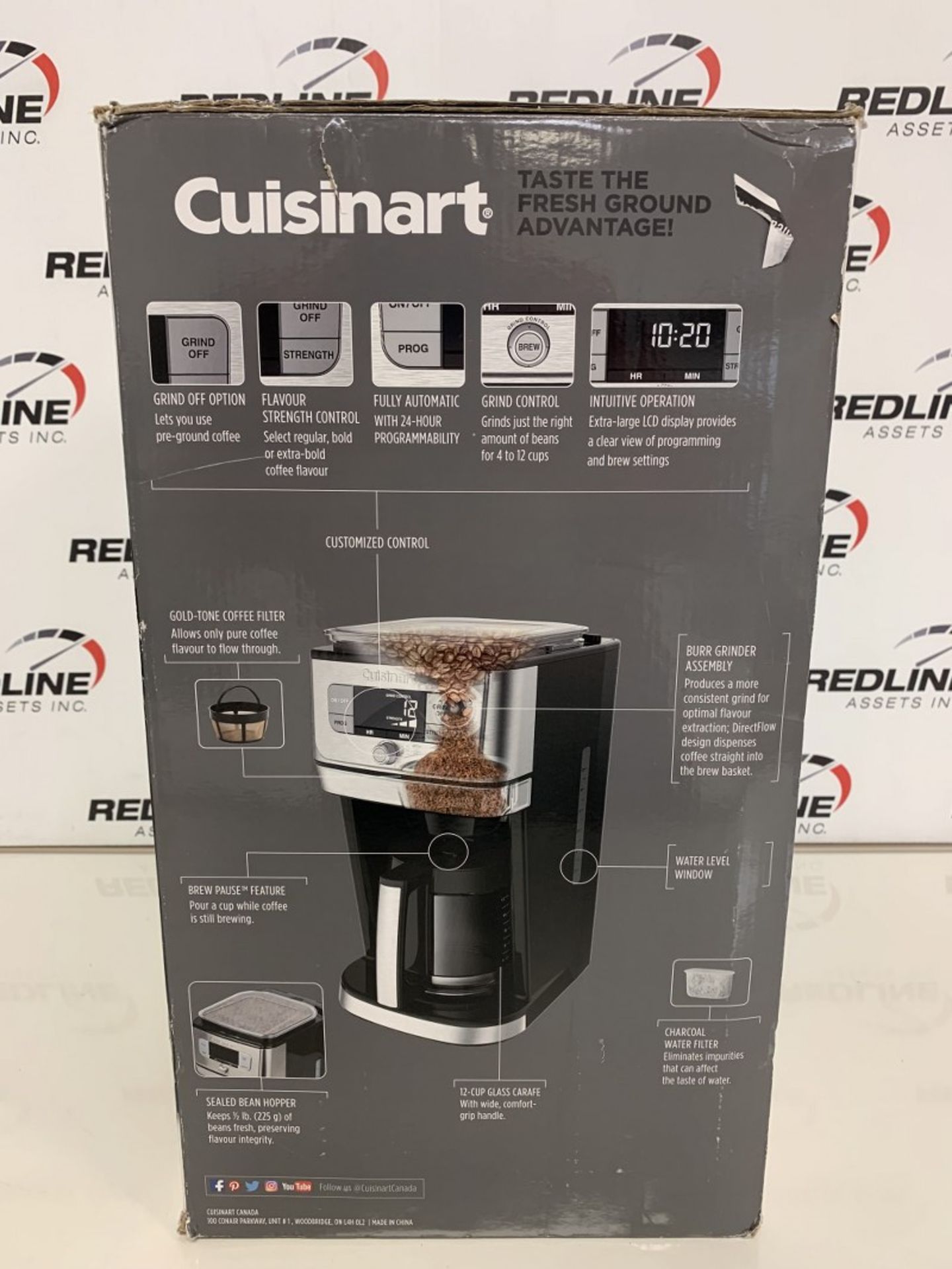 Cuisinart - Fully Automatic 12 Cup Coffee Maker - Image 2 of 2
