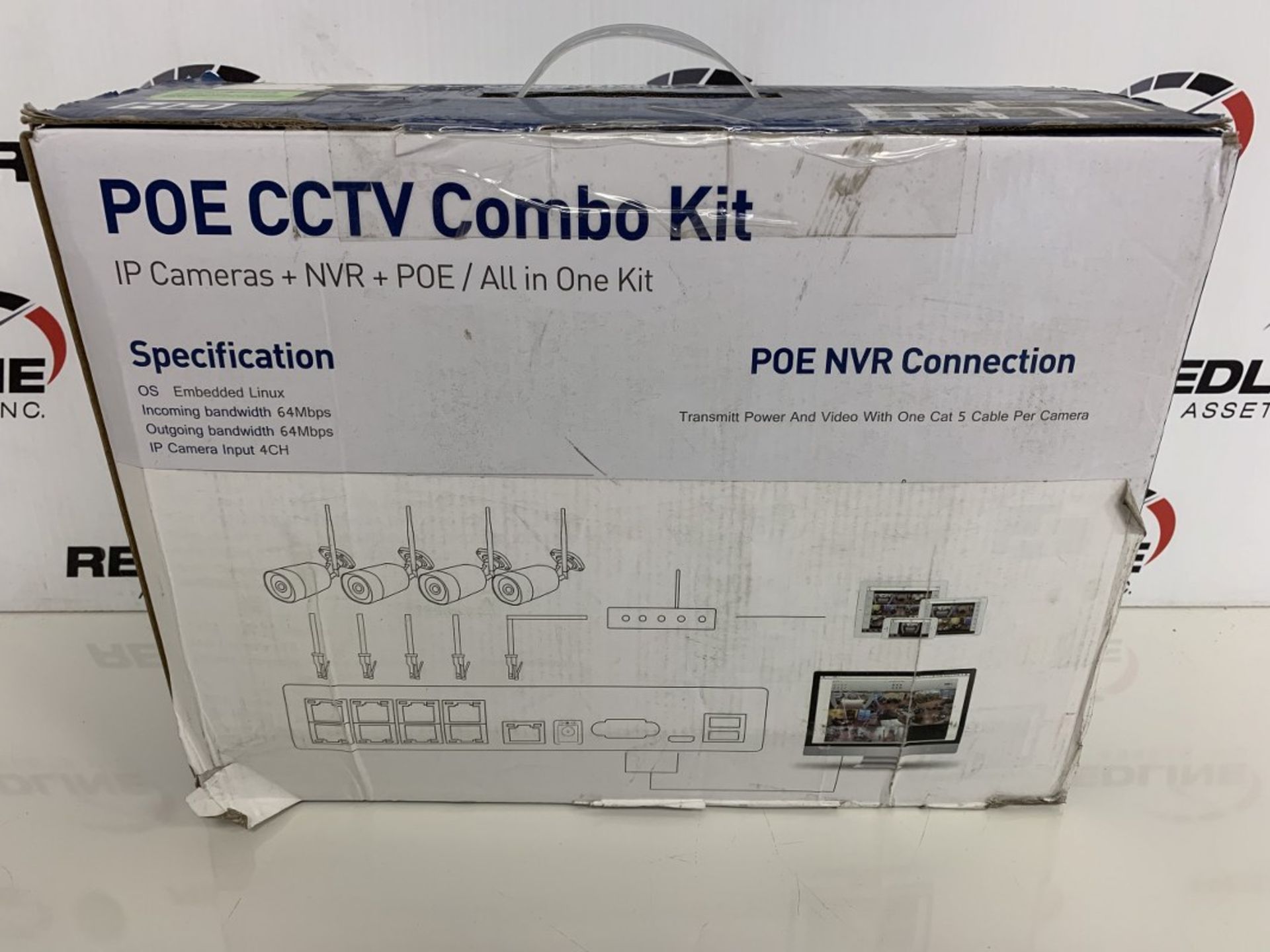 Poe 4 Camera Cctv Combo Kit - Image 2 of 2