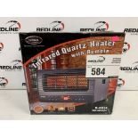 Optimus - Infrared Quartz Heater With Remote