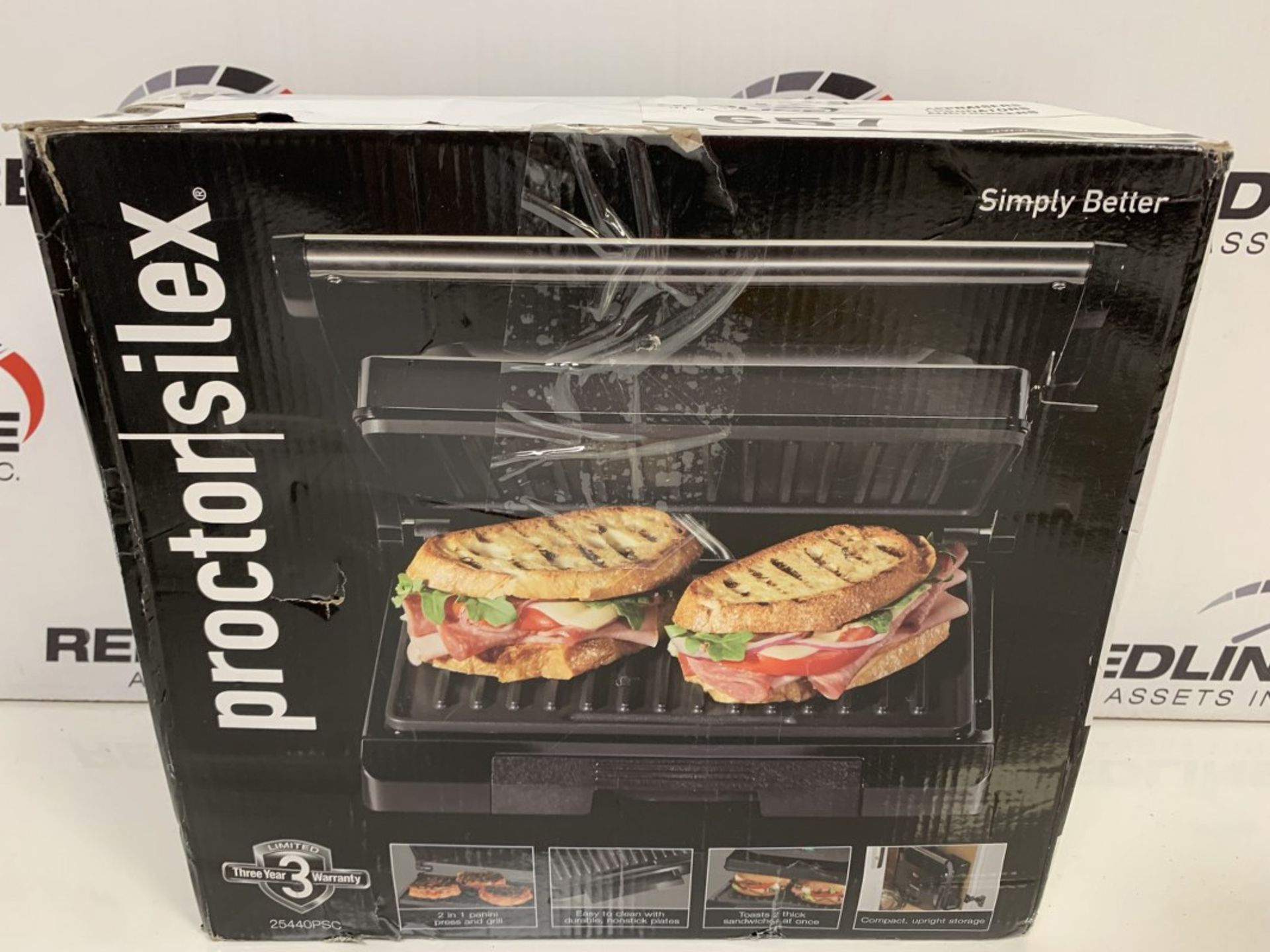 Proctor Silex - 2 In 1 Panini Press