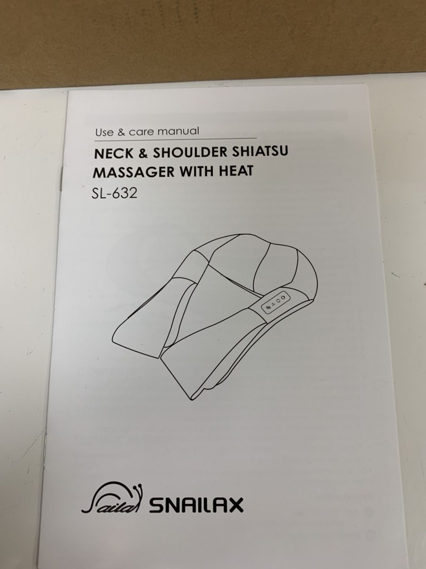 Snailax - Neck & Shoulder Shiatsu Massager With Heat - Bild 2 aus 3