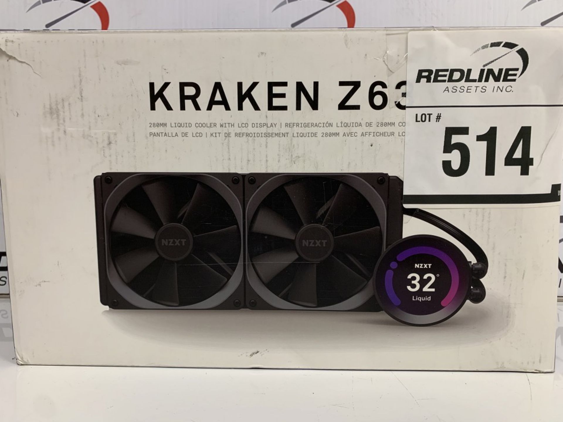 Kraken - Z63 Liquid Cooler With Lcd Display