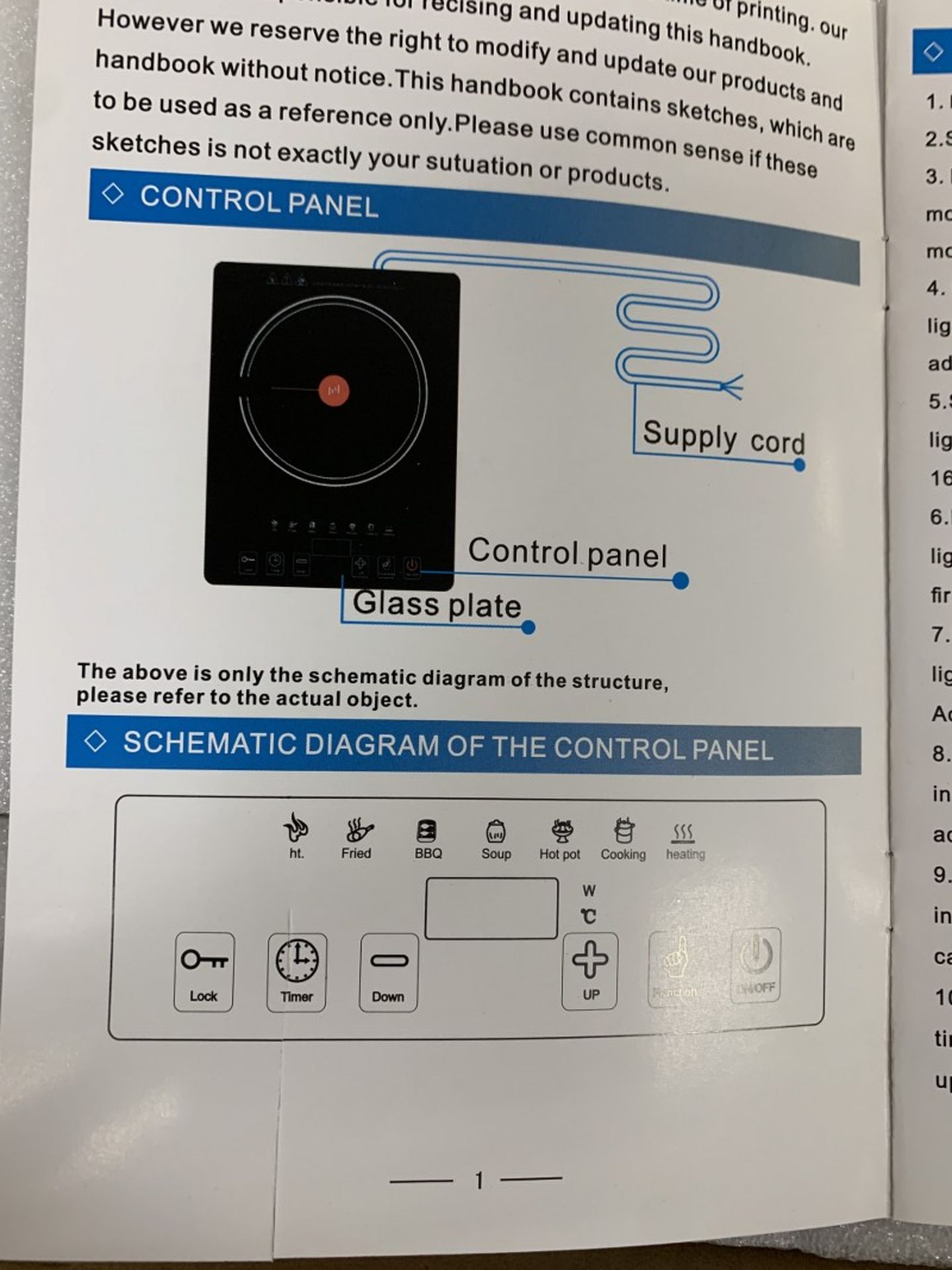 Glass Plate Electric Cooktop - Image 2 of 3