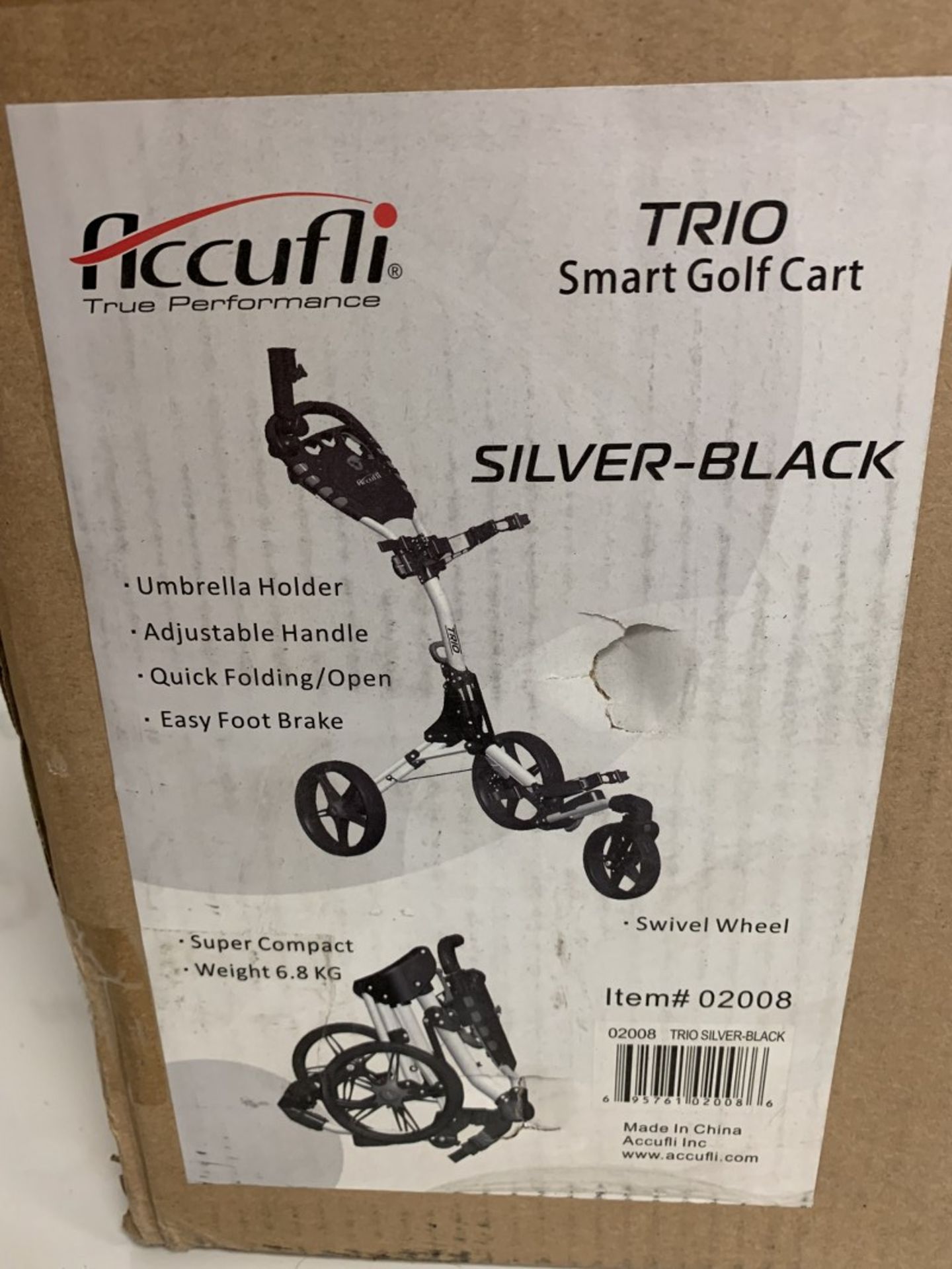Accufli - Trio Smart Golf Cart - Image 2 of 2