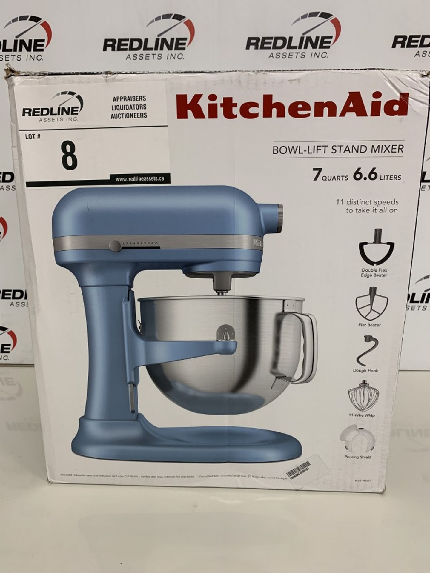 Kitchen Aid - Bowl Lift Stand Mixer - 7 Quarts, 11 Speed