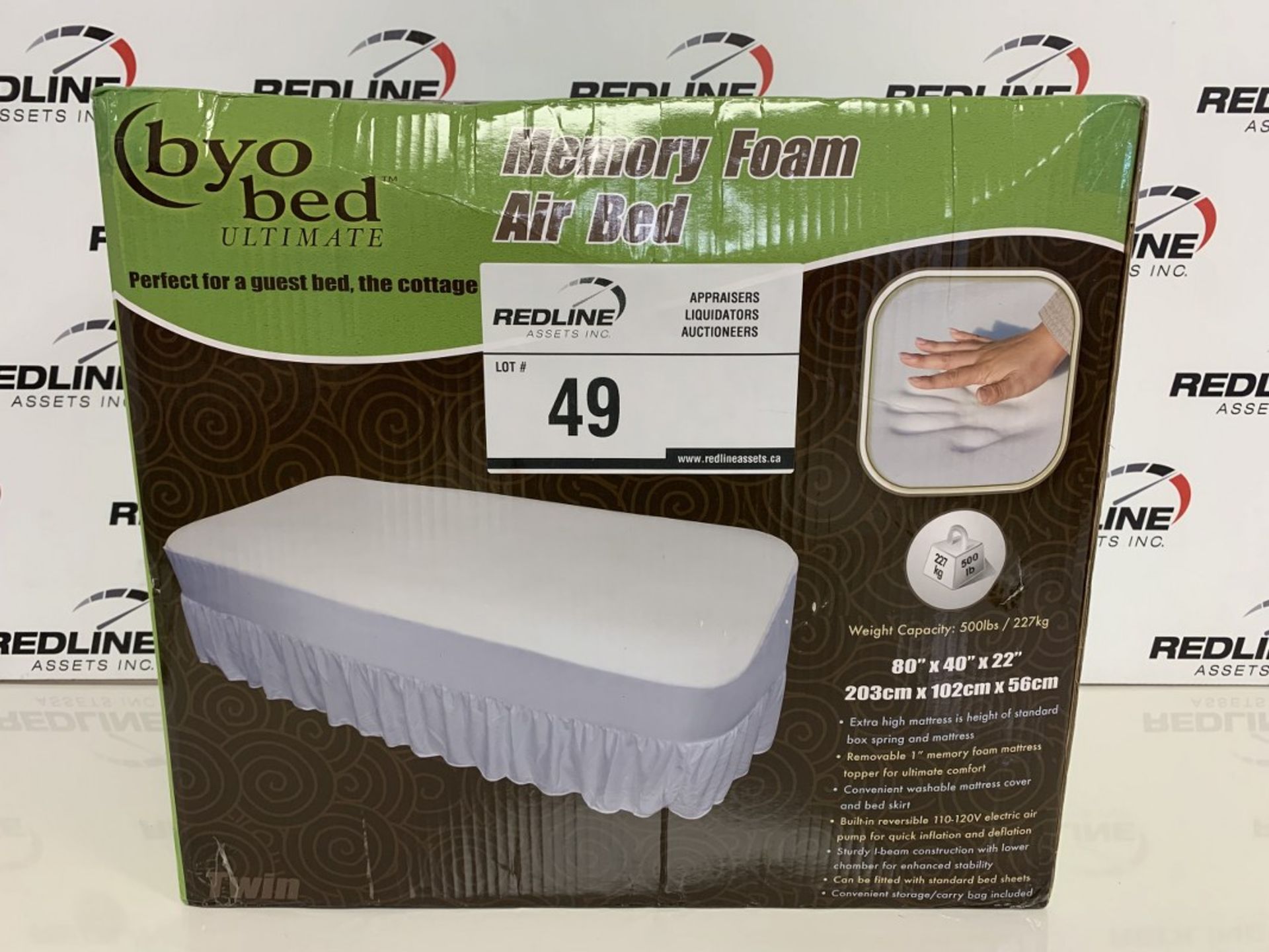 Byo Bed - Memory Foam Air Bed