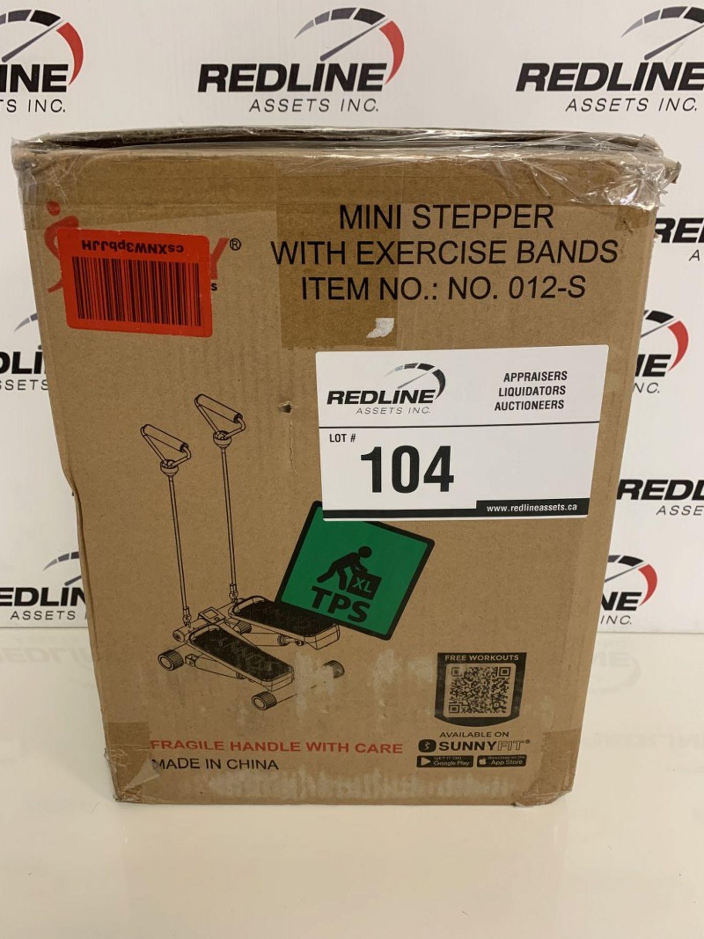 Sunnyfit - Mini Stepper W/ Exercise Bands