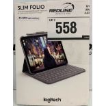 Logitech - Slimfolio Ipad Case With Keyboard