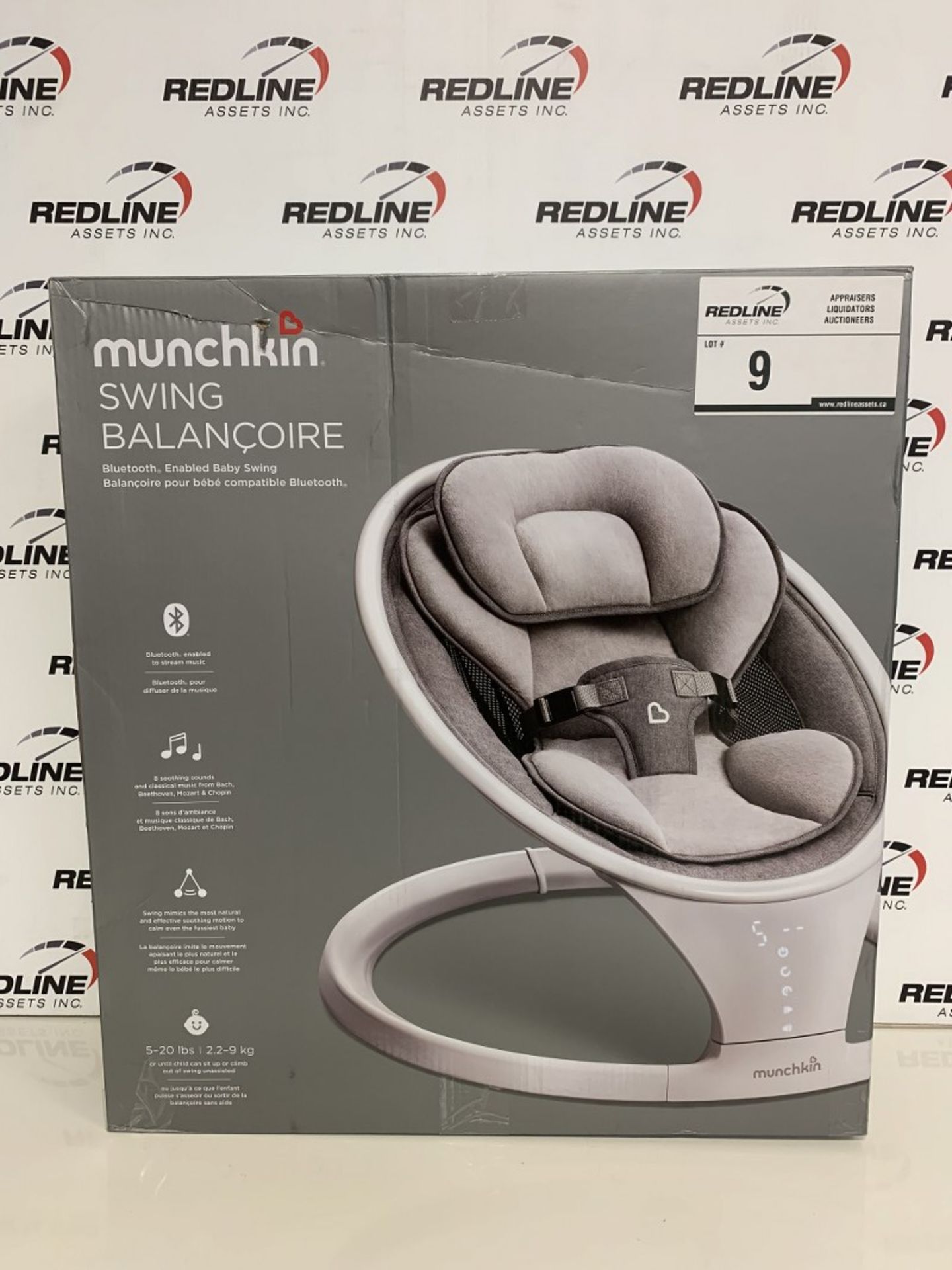 Munchkin - Bluetooth Enabled Baby Swing