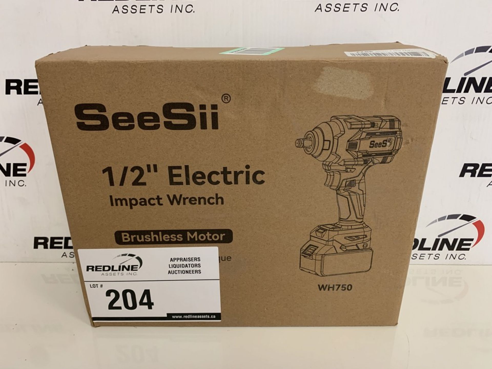 Seesii - 1/2" Electric Impact Wrench