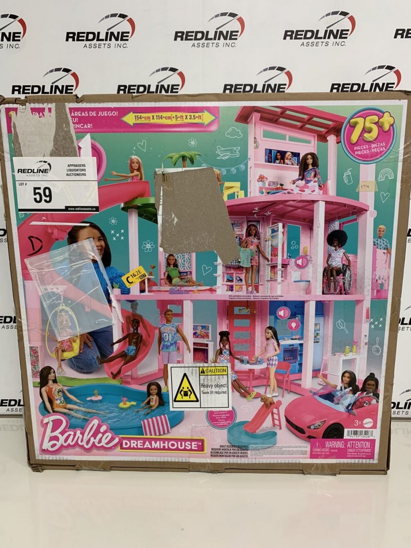 Mattel - Barbie Dreamhouse 75+ Pieces