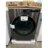 LG - Dryer, 27 inch Width, Electric, 7.4 cu. ft. Capacity, Steam Clean, 5 Temperature Settings,