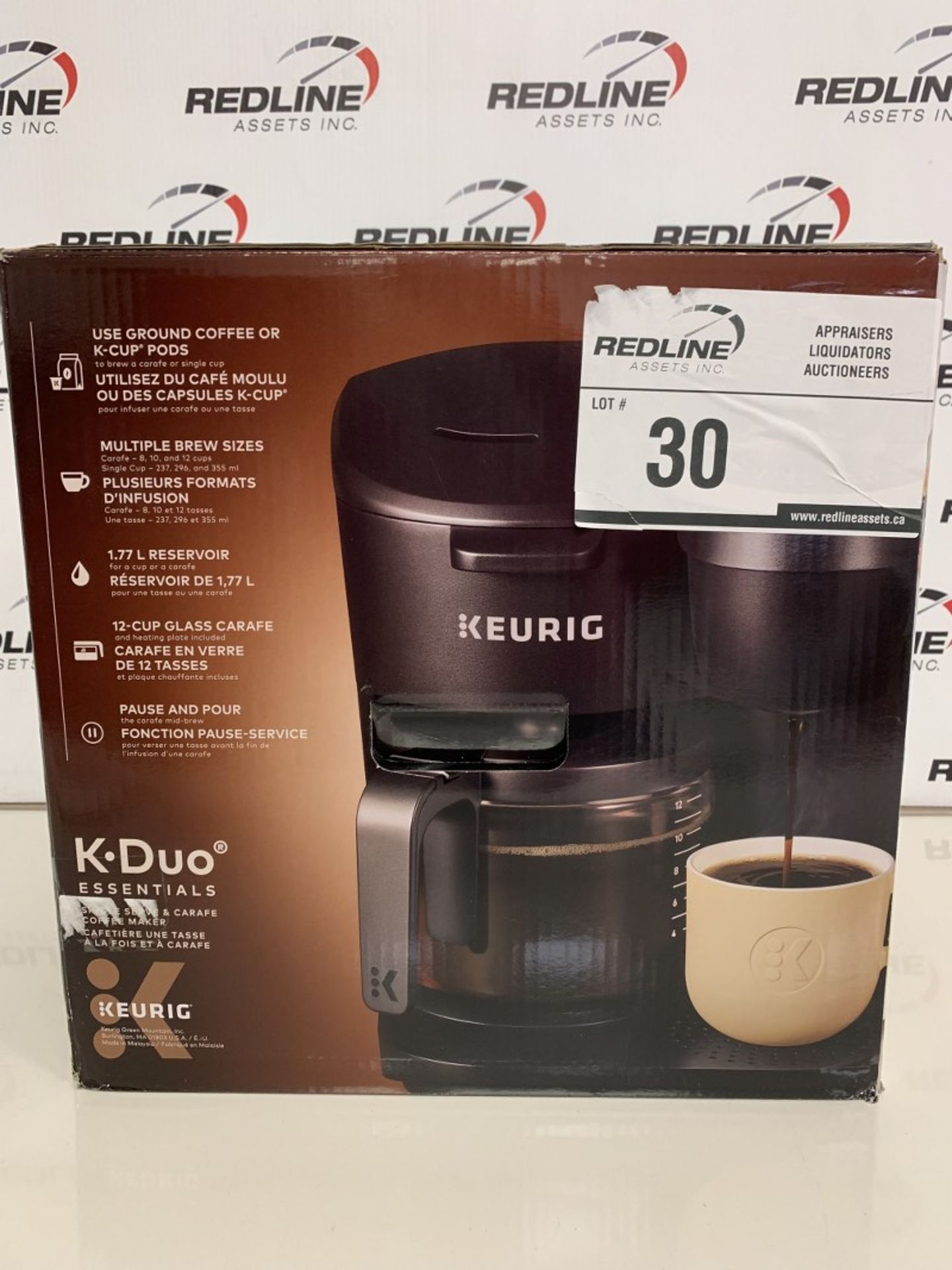 Keurig - K-Duo Essentials - Single Serve & Carafe Coffee Maker
