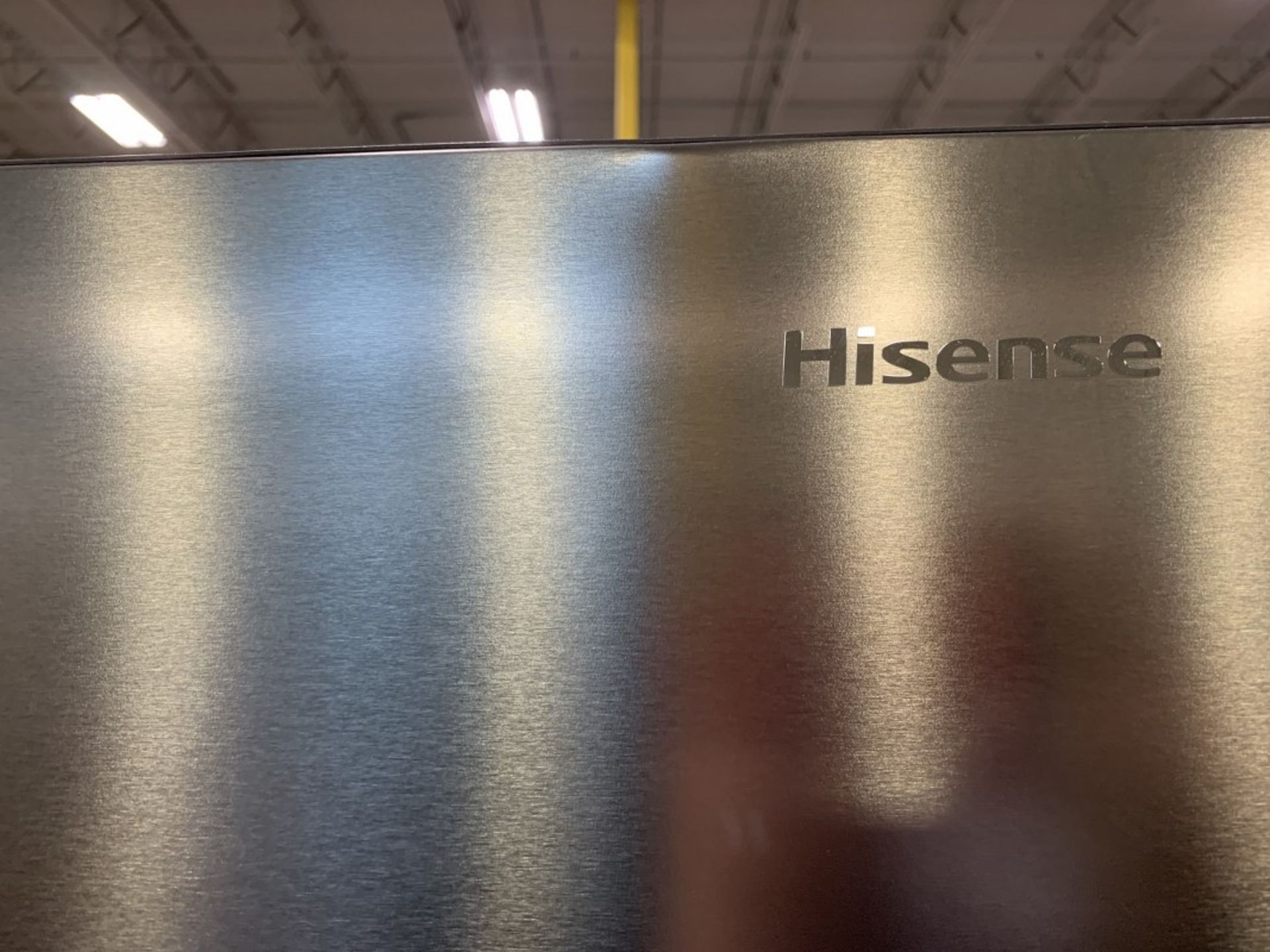 Hisense - 136-inch W 20 cu. ft. 4 Door Refrigerator with My Fresh Compartment in Titanium Finish - - Image 2 of 6