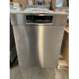 Bosch - 800 Series Dishwasher, 24 inch Exterior Width, 42 dB Decibel Level, Stainless Steel (