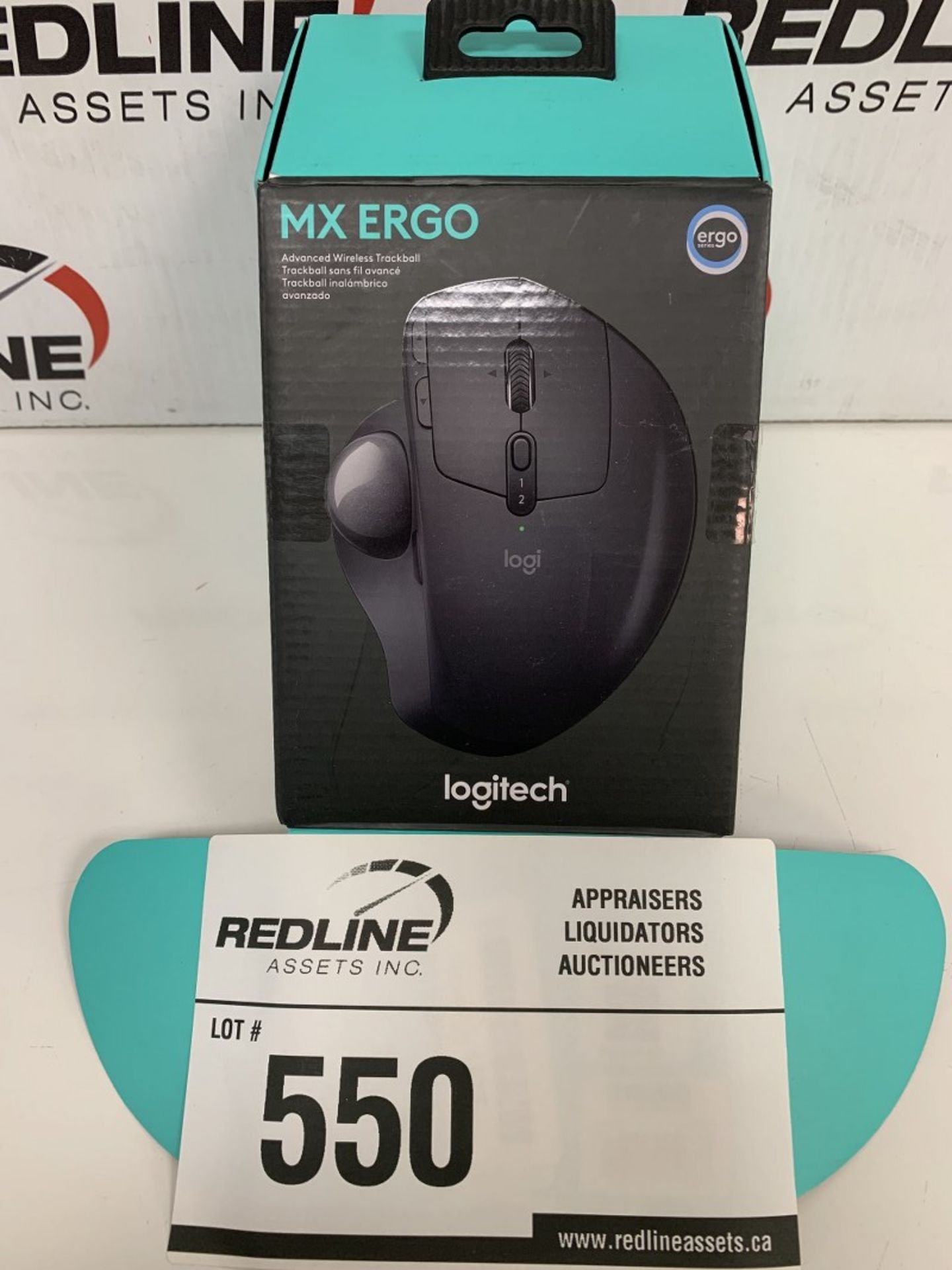 Logitech - Mx Ergo Wireless Mouse