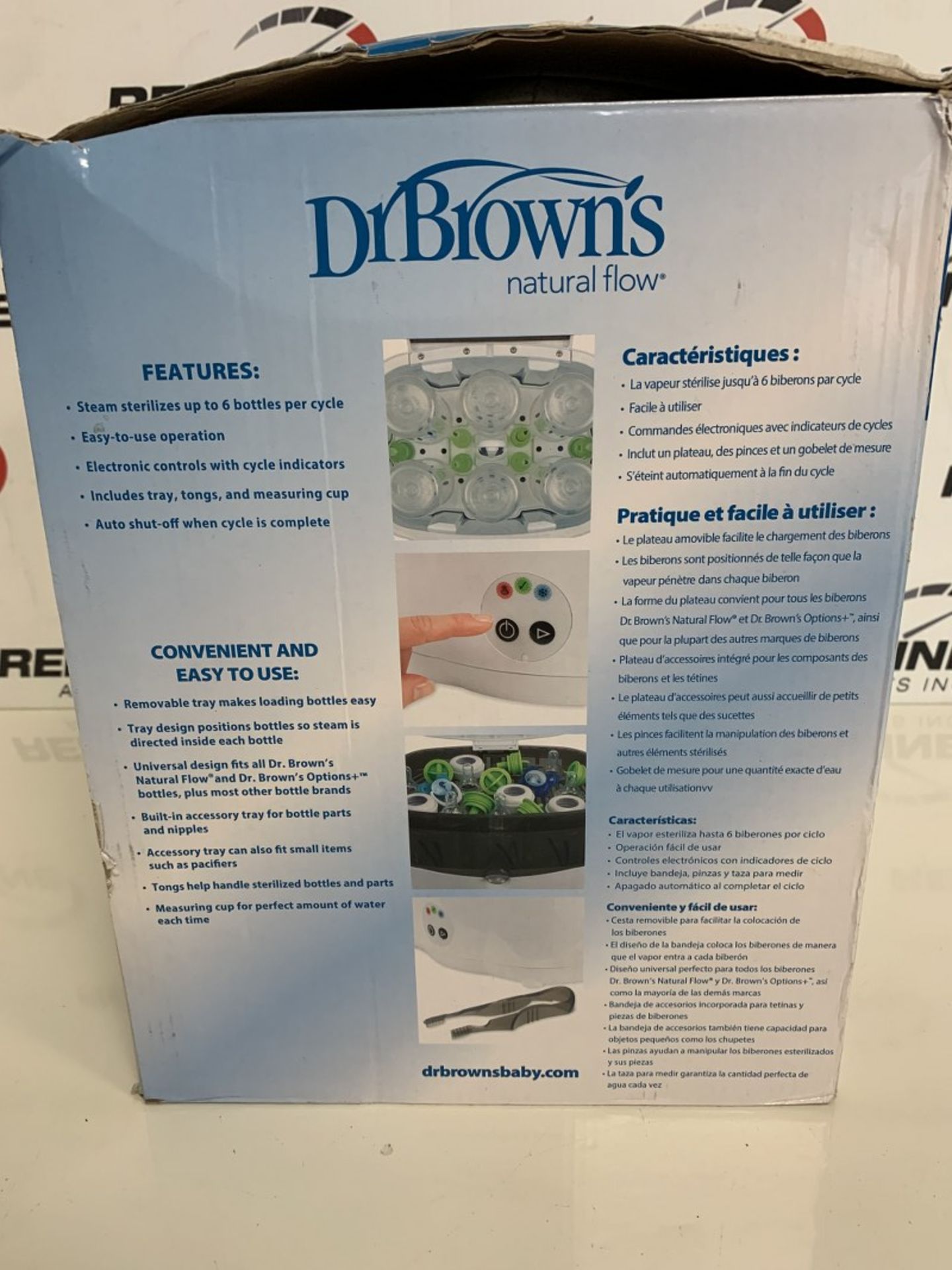 Dr Browns - Deluxe Bottle Sterilizer - Image 3 of 3