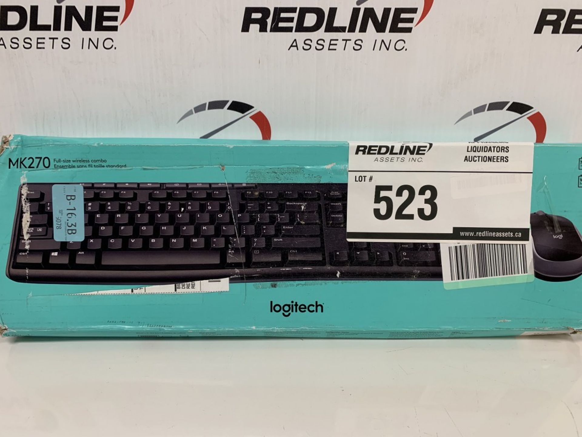 Logitech - Mk270 Keyboard & Mouse Combo