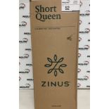 Zinus - 8" Gel Memory Foam - Short Queen Green Tea Mattress