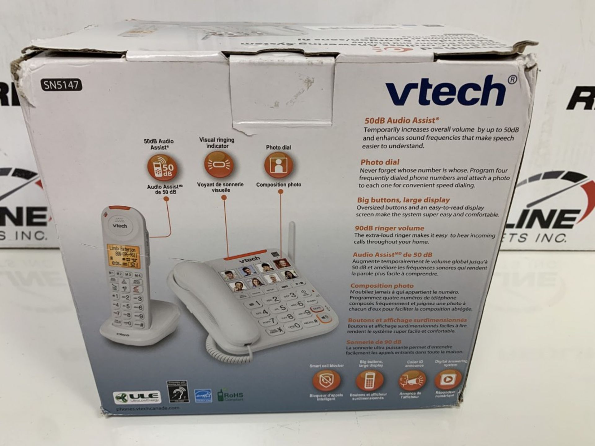 Vtech - Corded Cordless Answering System - Image 2 of 2