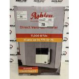 Ashley - 11,000 Btu Direct Vent Gas Heater (Liquid Propane)