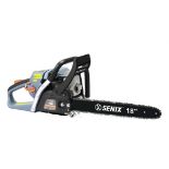 Senix -18-Inch 49 Cc 4-Cycle Gas Powered Chainsaw